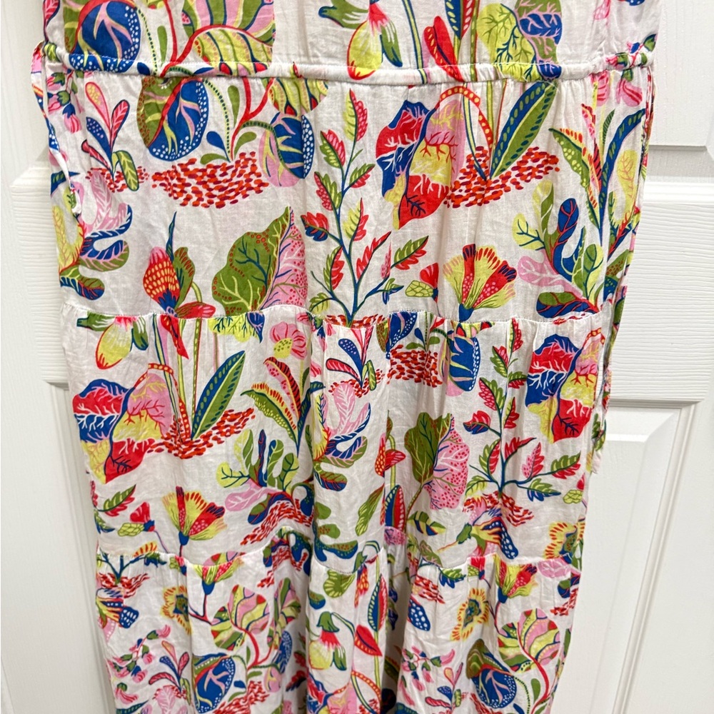 J. McLaughlin Tropical Floral Maxi Dress - Picture 11 of 12